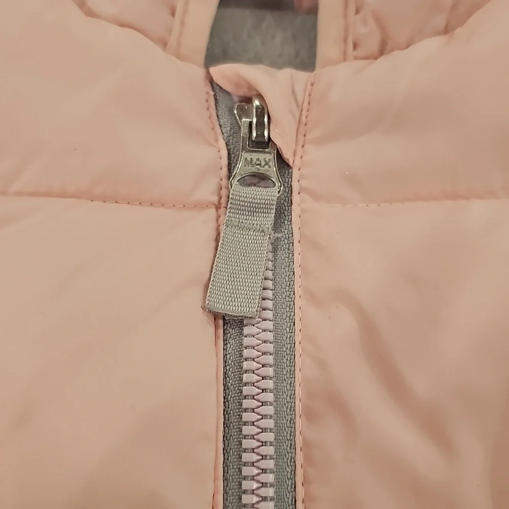 V Toddler Girls Puffer Jacket - Pink 18m NWT